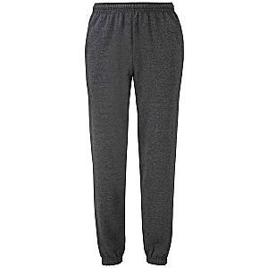 Fruit of the Loom Classic Elasticated Hem Jog Pants - Dark Heather