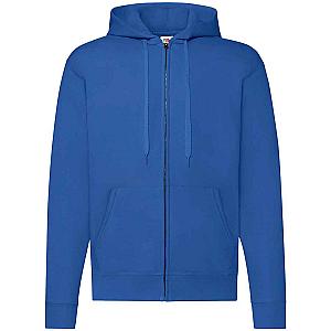Fruit of the Loom Classic Zip Hooded Sweatshirt - Royal Blue