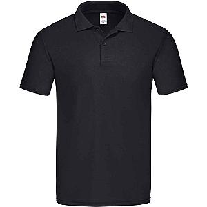 Fruit of the Loom Original Piqué Polo Shirt - Black