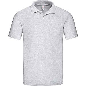 Fruit of the Loom Original Piqué Polo Shirt - Heather Grey