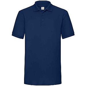 Fruit of the Loom Heavy Poly/Cotton Piqué Polo Shirt - Navy