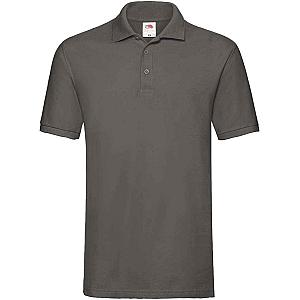 Fruit of the Loom Premium Cotton Piqué Polo Shirt - Light Graphite
