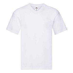 Fruit of the Loom Original V Neck T-Shirt - White