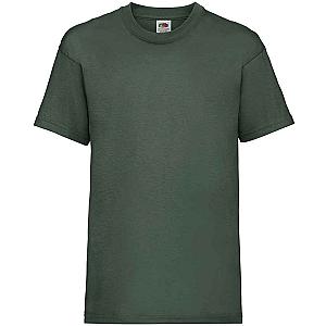 Fruit of the Loom Kids Value T-Shirt - Bottle Green