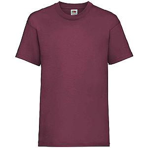 Fruit of the Loom Kids Value T-Shirt - Burgundy