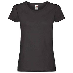 Fruit of the Loom Lady Fit Original T-Shirt - Black