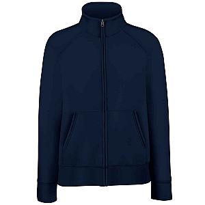 Fruit of the Loom Premium Lady Fit Sweat Jacket - Deep Navy