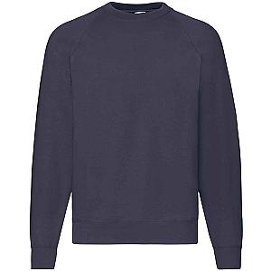 Fruit of the Loom Classic Raglan Sweatshirt - Deep Navy