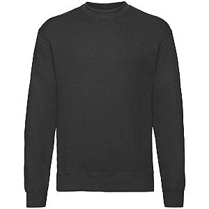 Fruit of the Loom Classic Drop Shoulder Sweatshirt - Black