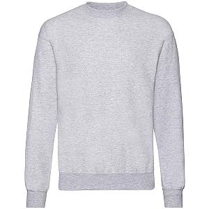 Fruit of the Loom Classic Drop Shoulder Sweatshirt - Heather Grey
