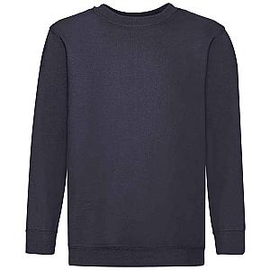 Fruit of the Loom Kids Classic Drop Shoulder Sweatshirt - Deep Navy