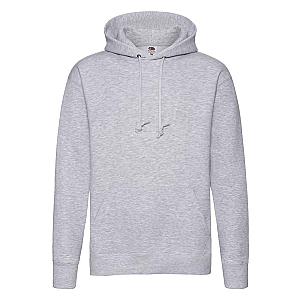 Fruit of the Loom Premium Hooded Sweatshirt - Heather Grey