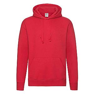 Fruit of the Loom Premium Hooded Sweatshirt - Red