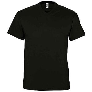 SOL'S Victory V Neck T-Shirt - Deep Black