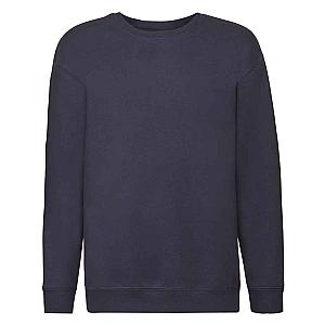 Fruit of the Loom Kids Premium Drop Shoulder Sweatshirt - Deep Navy