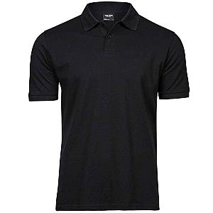 Tee Jays Heavy Cotton Piqué Polo Shirt - Black