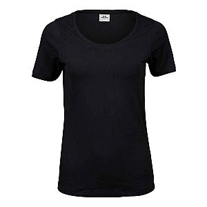 Tee Jays Ladies Stretch T-Shirt - Black