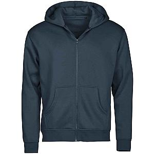 Tee Jays Urban Hooded Full Zip Sweatshirt - Ink Blue