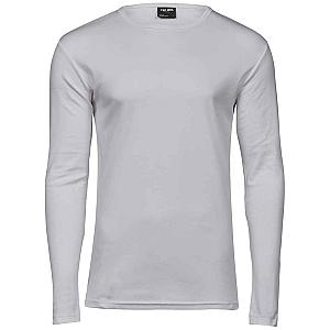 Tee Jays Long Sleeve Interlock T-Shirt - White