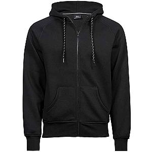 Tee Jays Fashion Zip Hooded Sweatshirt - Black