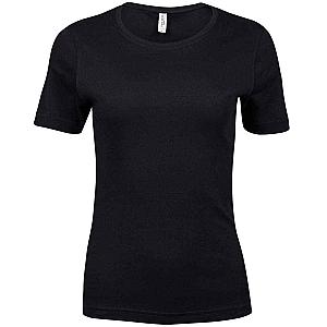 Tee Jays Ladies Interlock T-Shirt - Black