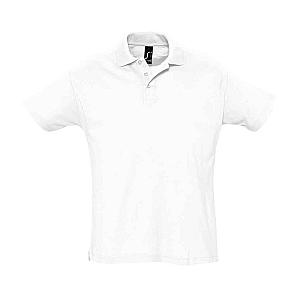 SOL'S Summer II Cotton Piqué Polo Shirt - White