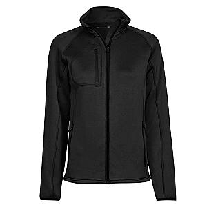 Tee Jays Ladies Stretch Fleece Jacket - Black