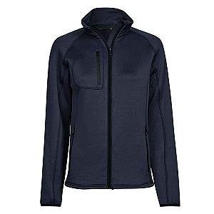 Tee Jays Ladies Stretch Fleece Jacket - Navy