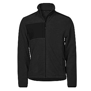 Tee Jays Mountain Fleece Jacket - Black/Black
