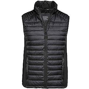 Tee Jays Crossover Padded Bodywarmer - Black/Black