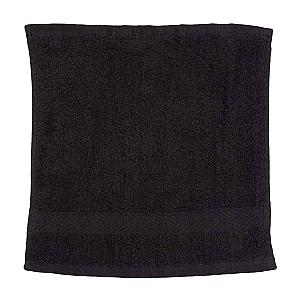 Towel City Luxury Face Cloth - Black