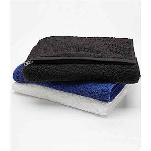 Towel City Luxury Pocket Gym Towel - Black