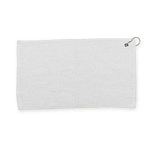 Towel City Luxury Golf Towel - White