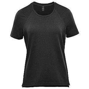Stormtech Ladies Tundra Performance T-Shirt - Black