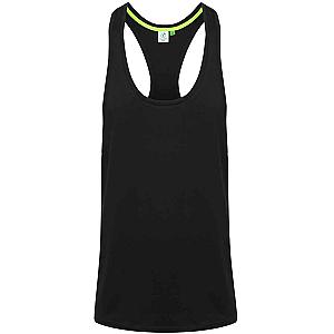Tombo Muscle Vest - Black