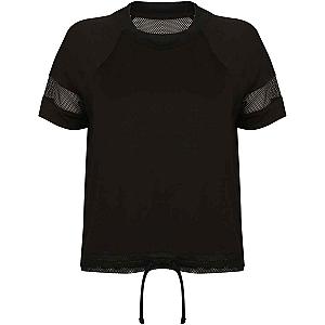 Tombo Ladies Over T-Shirt - Black