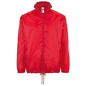 SOL'S Unisex Shift Windbreaker Jacket - Red