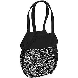 Westford Mill Organic Cotton Mesh Grocery Bag - Black