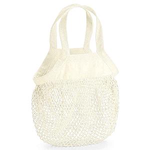 Westford Mill Organic Cotton Mini Mesh Grocery Bag - Natural