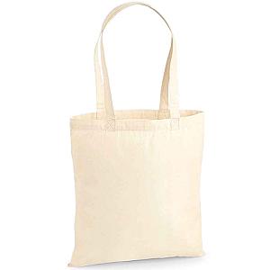 Westford Mill Premium Cotton Tote Bag - Natural
