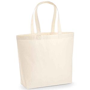 Westford Mill Premium Cotton Maxi Tote Bag - Natural