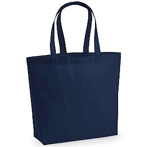 Westford Mill Premium Cotton Maxi Tote Bag - French Navy