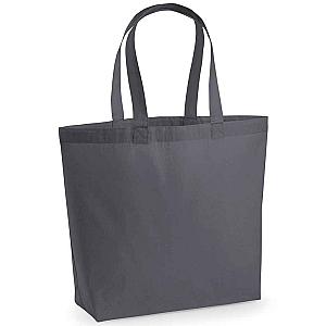 Westford Mill Premium Cotton Maxi Tote Bag - Graphite Grey