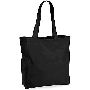 Westford Mill Organic Premium Cotton Maxi Tote Bag - Black