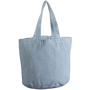 Westford Mill Garment Dyed Shopper - Vintage Light Blue