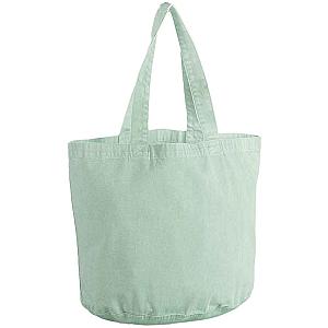 Westford Mill Garment Dyed Shopper - Vintage Aqua