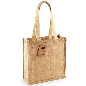 Westford Mill Jute Compact Tote Bag - Natural