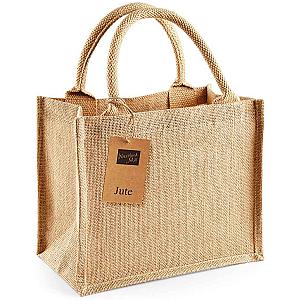 Westford Mill Jute Mini Gift Bag - Natural