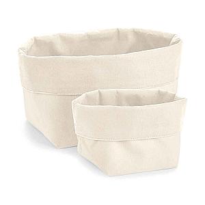 Westford Mill Reversible Canvas Organiser - Natural