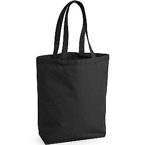 Westford Mill Fairtrade Cotton Camden Shopper - Black